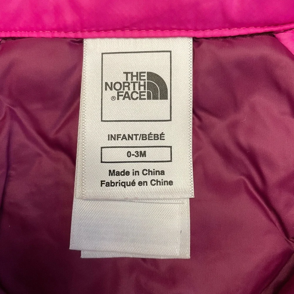 The North Face Kids Hot Pink Quilted Puffer Jacket